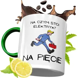 kubek-zielony-dla-elektryka-na-urodziny-prezent