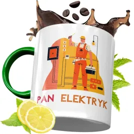 kubek-zielony-dla-elektryka-na-urodziny-prezent