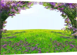 obraz-na-plotnie-magiczny-ogrod-110x70-800-wzorow