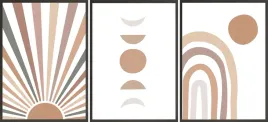 postery-ramki-3x-33x43-abstrak-geometria-wybor