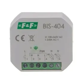 fandf-bis-404-przekaznik-bistabilny-230v-2x5a