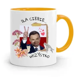 kubek-zolty-prezydenta-andrzej-duda-pis-dla-ciebie