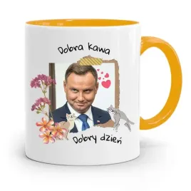 kubek-zolty-prezydenta-andrzej-duda-pis-dobra-kawa