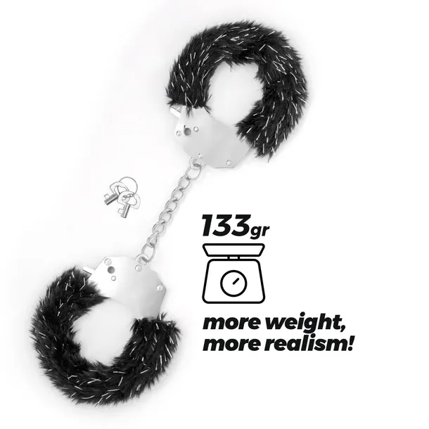 crushious-spangle-metal-cuffs-with-plush-black