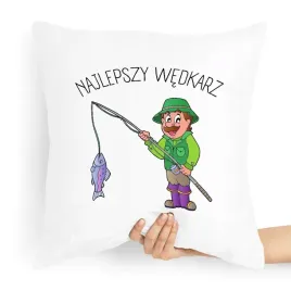 poduszka-prezent-dla-wedkarza-najlepszy-wedkarz-z-nadrukiem-ze-zdjeciem