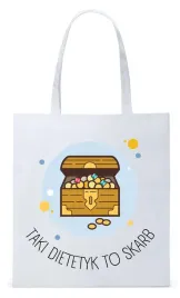 torba-biala-eco-shopper-dla-dietetyka-dietetyczki-z-nadrukiem-ze-zdjeciem