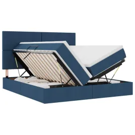 lozko-z-paskami-led-z-zaglowkiem-niebieski-180-x-200-cm-tkanina