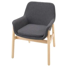 ikea-vedbo-krzeslo-z-podlokietnikami-brzoza-gunnared-srednioszary