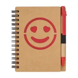 notes-gladki-smile-czerwony-rodzaj-notes