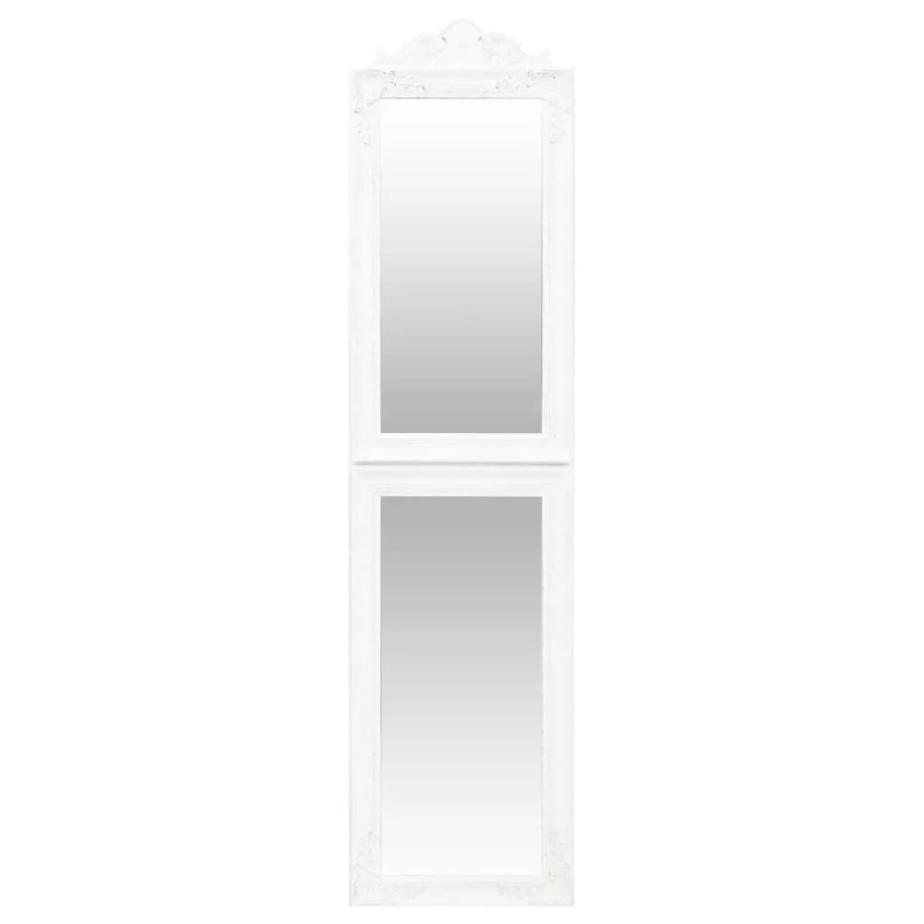 lustro-wolnostojace-biale-50x200-cm-stan-nowy