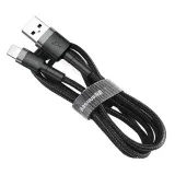 kabel-lightning-usb-baseus-cafule-24a-1m-szaro-czarny-stan-nowy