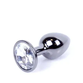 mylove-toys-jewellery-dark-silver-plug-clear
