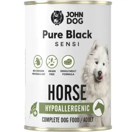 john-dog-pure-black-sensi-hypoallergenic-konina-400g
