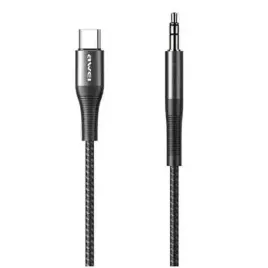 kabel-awei-adapter-cl-116t-usb-c-jack-3-5-czarny-black