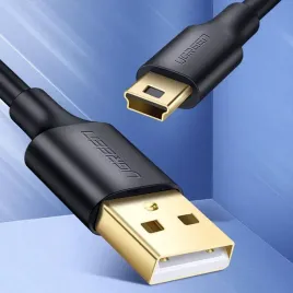 5-pinowy-pozlacany-kabel-ugreen-usb-mini-usb-05m-czarny-us132