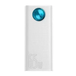 powerbank-baseus-amblight-30000mah-4xusb-usb-c-65w-bialy