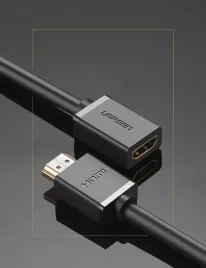 kabel-hdmi-meski-do-hdmi-zenski-ugreen-hd107-fullhd-3d-1m-czarny