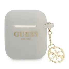 guess-gua2lsc4eg-airpods-cover-szary-grey-silicone-charm-4g-collection