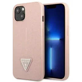 guess-guhcp13spsatlp-iphone-13-mini-54-rozowy-pink-hardcase-saffianotrian