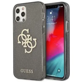 guess-guhcp12lpcugl4gbk-iphone-12-pro-max-67-czarny-black-hard-case-glitt