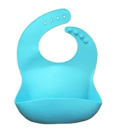 silikonowy-sliniak-z-kieszonka-gladki-niebieski