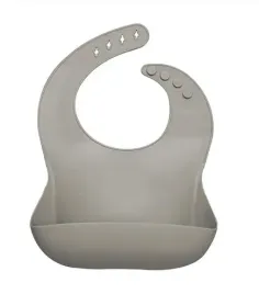 silikonowy-sliniak-z-kieszonka-gladki-szary