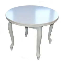 okragly-piekny-bialy-stol-ludwik-fi-100-140-rozkladany