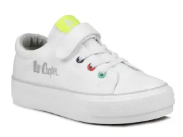 buty-trampki-dzieciece-tekstylne-biale-na-rzepy-lee-cooper-2272k