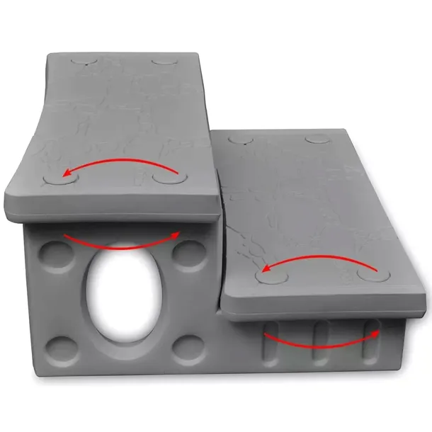 stopnie-do-domowego-spa-szare-stan-nowy