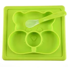 silikonowy-talerzyk-z-lyzeczka-blw-mis-zielony