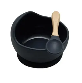 silikonowa-miseczka-lyzeczka-granatowa