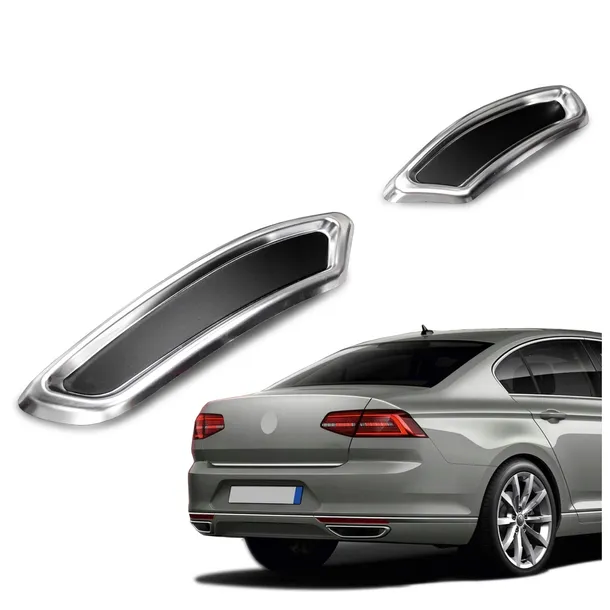 Atrapy końcówek wydechu ramki do VW VOLKSWAGEN PASSAT B8 2015-2019
