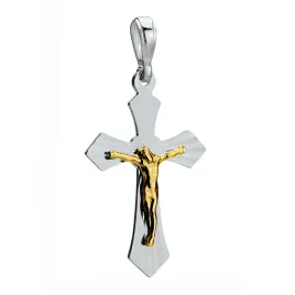 krzyzyk-srebrny-pr-925-wisiorek-z-pozlacana-figurka-jezusa-chrystusa