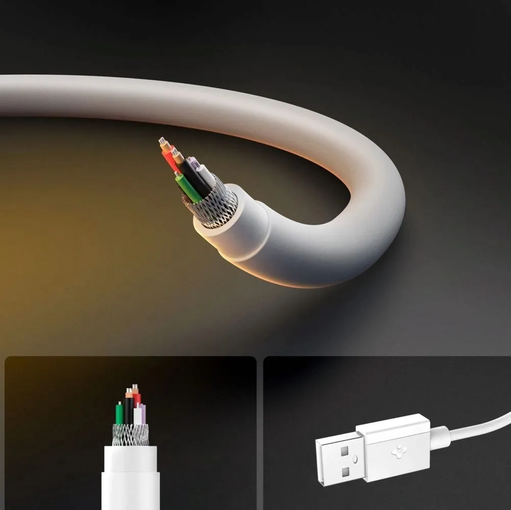 kabel-spigen-eb6010ac-usb-a-usb-c-60w-100-cm-bialy