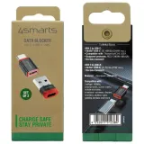 adapter-4smarts-data-blocker-usb-c-do-usb-a-usb-c-czarny-2szt-stan-nowy