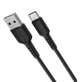 borofone-kabel-bx16-easy-usb-na-typ-c-3a-1-metr-czarny