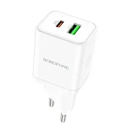 borofone-ladowarka-sieciowa-bn7-usb-typ-c-qc-3-0-pd-20w-biala