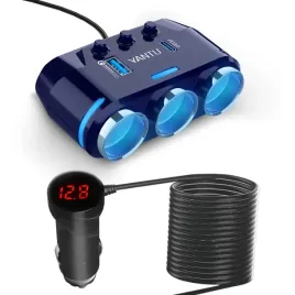 rozdzielacz-gniazda-zapalniczki-b39-c-3-gniazda-usb-typ-c-qc-3-0-pd