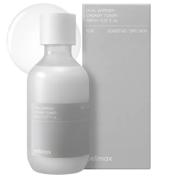 Tonik do twarzy Kremowy Ceramidowy Celimax Dual Barrier Creamy Toner 150ml