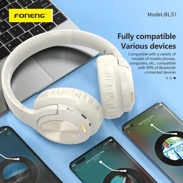 foneng-sluchawki-bluetooth-bl51-anc-enc-bezowe