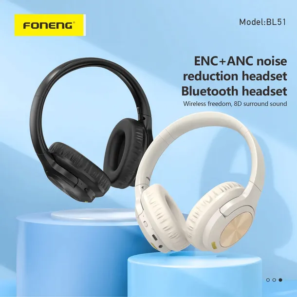 foneng-sluchawki-bluetooth-bl51-anc-enc-bezowe