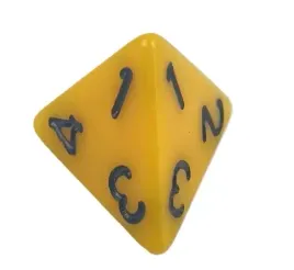 kostka-rpg-zolta-kosc-czteroscienna-k4