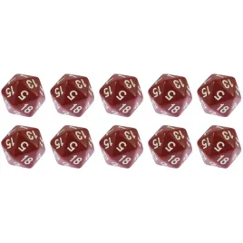 zestaw-10-kostek-k20-rpg-brazowa-kosc-dwudziestoscienna