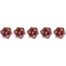 zestaw-5-kostek-k20-rpg-brazowa-kosc-dwudziestoscienna