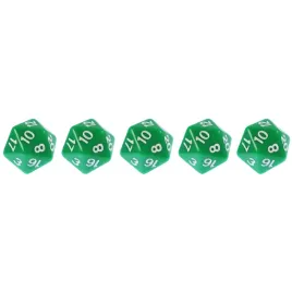 zestaw-5-kostek-k20-rpg-zielona-kosc-dwudziestoscienna