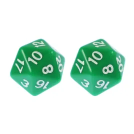 zestaw-2-kostek-k20-rpg-zielona-kosc-dwudziestoscienna