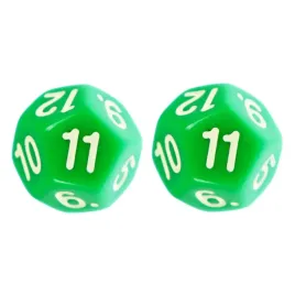 zestaw-2-kostek-k12-rpg-zielona-kosc-dwunastoscienna
