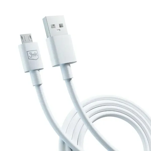3mk-hyper-cable-usb-a-micro-usb1-2m-5v-24a-bialy-white-kabel-kod-producenta-5674