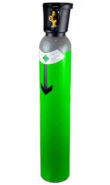 Butla CO2 pełna 8l (6kg) z syfonem + kołnierz