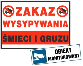 zakaz-wysypywana-smieci-gruzu-tabliczka-obiekt-monitorowany-300x100